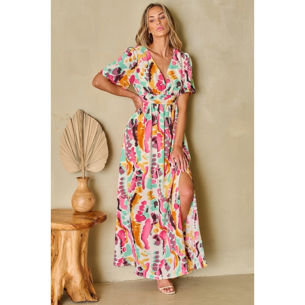 Water Color Print Maxi - Picture 3 of 3